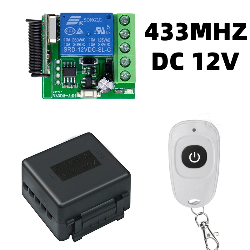 433MHz DIY Wireless Switch DC  - Diy Home Automation Controller recension och pris