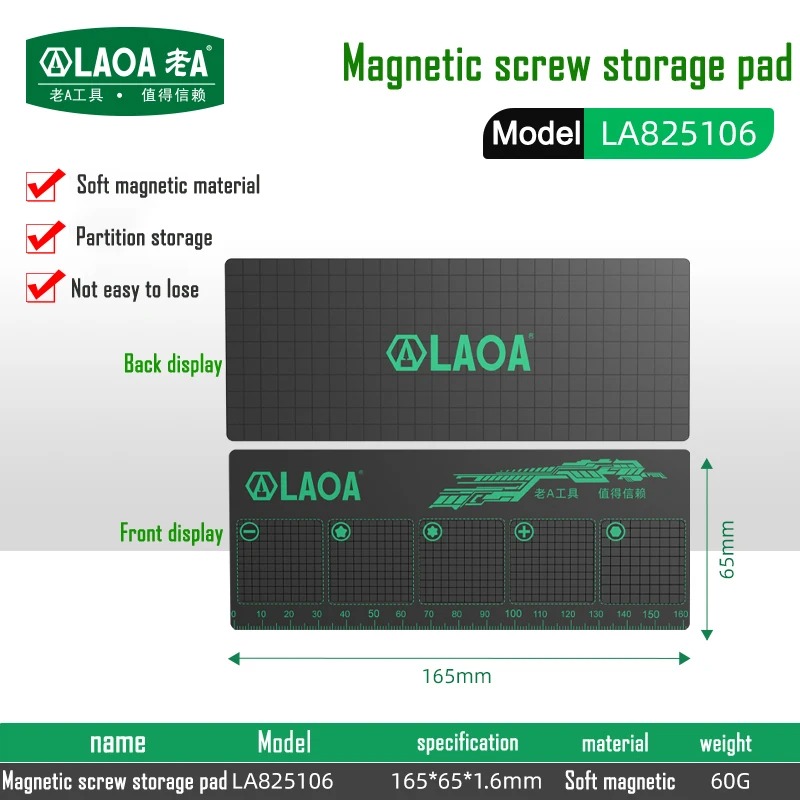 LAOA Magnetic Screw Storage Ma - Home Automation System Diy recension och pris